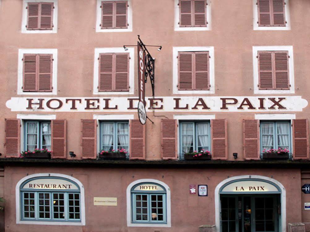 Logis Hotel De La Paix - Tournus Exterior foto